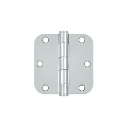 S35R5HD26 Heavy Duty 5/8 Radius Hinge Polished Chrome, 10PK